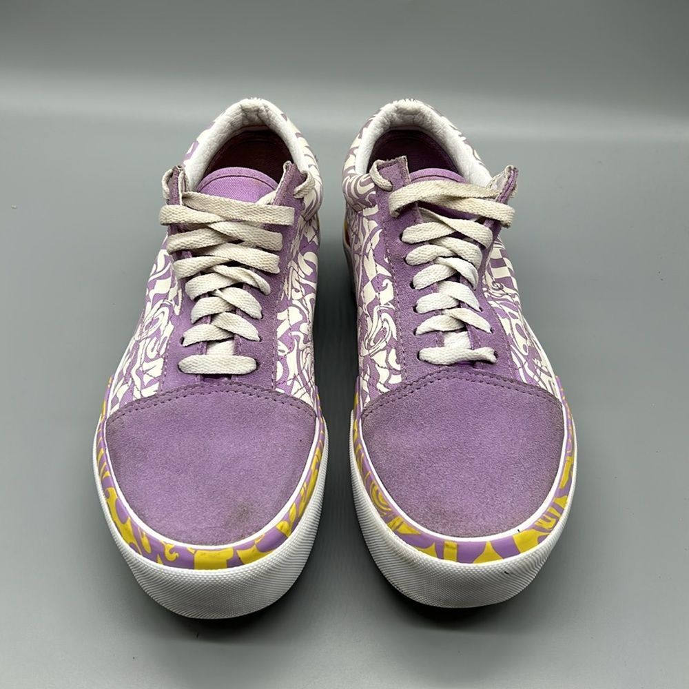 Vans Old Skool Stacked Wavy Days Platform Suede Shoes - Picture 7 of 11